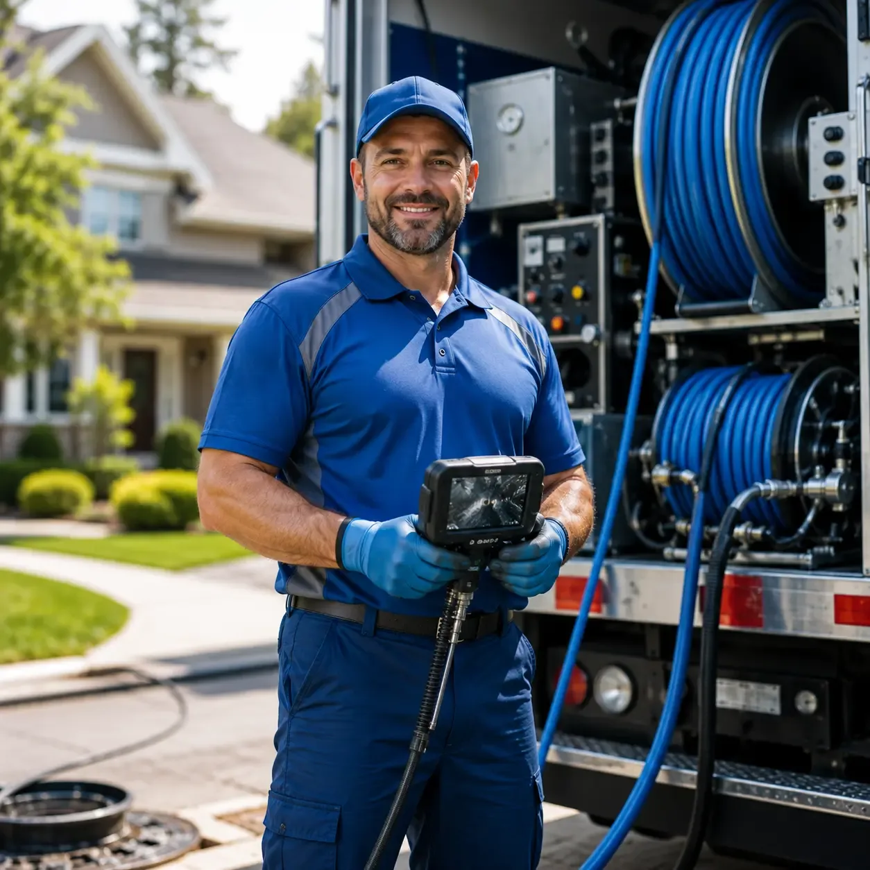 Local outdoor drain cleaning specialists in Melcher Dallas, IA
